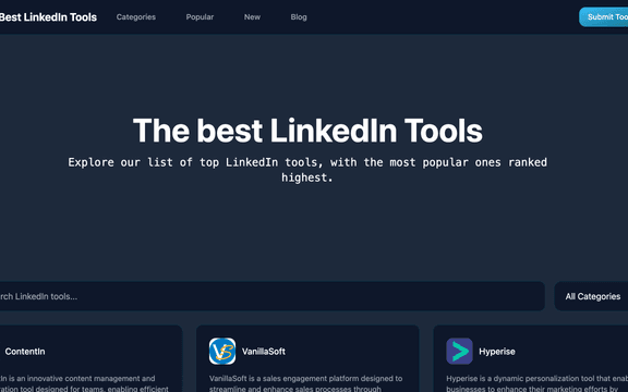 Screenshot of BestLinkedInTools