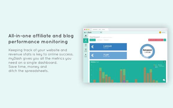 Screenshot of MyDash